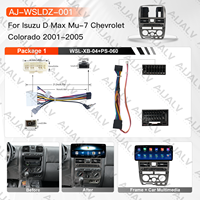 Nouvel arrivage : Autoradio lecteur DVD pour Isuzu D-Max MU-7 Chevrolet Colorado 2001-2005, avec cadre de façade 12,3 pouces, panneau stéréo 2 DIN et GPS
