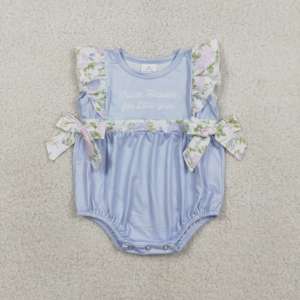 Conjuntos de 2 Piezas para Bebés y Niñas Pequeñas, Estilo Casual, Transpirables, con Lazo Floral, Marca Thank Heaven - Product Image 3