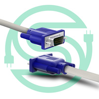 Cable Senye, Oferta Especial, Cable VGA a VGA de 1.5M, 15 Pines, Macho a Macho, para Computadora, 3+4, Revestimiento de PVC, Blindaje Combinado, para Monitor