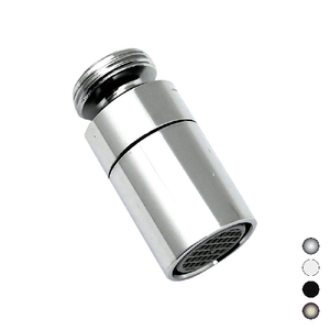 Aérateur avec raccord pour bidet à levier unique, blanc mat - Product Image 1