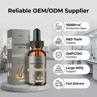 Sérum capillaire au peptide liposomique à base d'extraits végétaux naturels, soin nourrissant doux pour le cuir chevelu, certifié GMPC, OEM, marque privée, USA