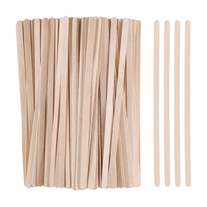 100 pz Stick di cera per la depilazione in legno spatola monouso per la depilazione delle sopracciglia per la <span class=keywords><strong>ceretta</strong></span> spatola per donna strumento di bellezza - Product Image 1