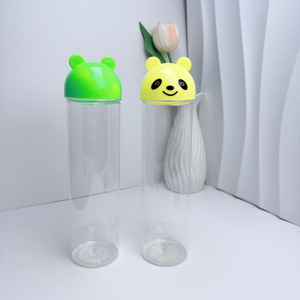 Phim Hoạt Hình Panda Chai 410Ml Công Suất Lớn Cho Bút Chì Bàn Chải Đánh Răng Màu Bút Mì Gói Bán Buôn Chai Rỗng - Product Image 4