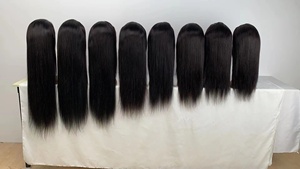30 32 34 36 38 40 50inch HD <strong>Lace</strong> Frontal <strong>Human</strong> <strong>Hair</strong> <strong>Wig</strong>, Virgin Cuticle Aligned Brazilian Transparent 360 <strong>Full</strong> <strong>Lace</strong> Frontal <strong>Wigs</strong> - Product Image 3