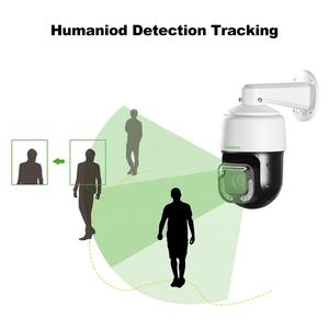 Caméra IP POE de sécurité CCTV GR-PM3X33D-M8S 8MP 4K PTZ avec sirène intégrée, audio bidirectionnel, suivi automatique à <span class=keywords><strong>360</strong></span> degrés, zoom optique 33X - Product Image 5