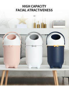 EW design-cubo de plástico para cocina, papelera sanitaria para el hogar - Product Image 3