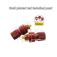 Bloc de bornes haute intensité 333/555, pince de borne pour onduleur M6/M8, résistant aux hautes températures, 8mm/6mm, rouge et noir