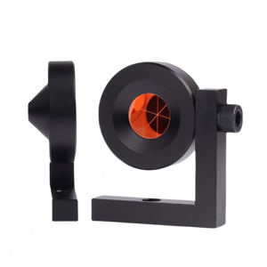 Alta Qualidade Mini Levantamento Estações Totais GMP104 Monitoramento de 90 Graus Prisma 1 Polegada L Bar Refletor 7000 Ft Faixa Prata/Cobre - Product Image 4