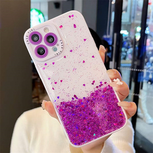 เคสโทรศัพท์มือถืออีพ็อกซี่แวววาวระยิบระยับเคสด้านหลังกันกระแทกแบบแข็งสำหรับ VIVO Y39 Y19s Y38 Y18 Y03 V25e V27e - Product Image 1