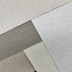 Elemento Papel De Parede Geométrico Vinil Revestido Wallcovering Para Hotel Comercial Residencial