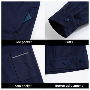 Fornecimento de Fábrica de Uniformes Personalizados para Trabalho, Macacões de Proteção Laboral para Construção e Oficina - Product Image 4