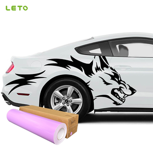 Rollo de pegatinas de corte, calcomanía de coche, corte de Color mate, vinilo brillante, película de vinilo autoadhesiva, materiales de póster - Product Image 1