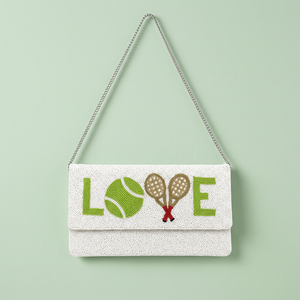 Bolso de Noche de Lujo Hecho a Mano con Cuentas de Cristal y Temática Deportiva, Cartera de Cadena de Diseñador para Mujer, Bolso de Moda OEM ODM al por Mayor - Product Image 6