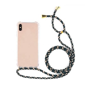 เคสโทรศัพท์ TPU โปร่งใสป้องกันการสูญเสียห้อย<span class=keywords><strong>สร้อย</strong></span><span class=keywords><strong>คอ</strong></span>เชือกแขวนเคสโทรศัพท์แบบเชือกสำหรับ iPhone 16pro Max - Product Image 1