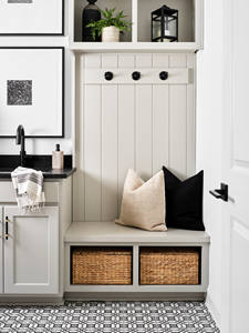 Matériaux de construction de maisons, armoire à linge, conception d'armoire pour lave-linge et sèche-linge - Product Image 3