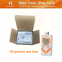 Enregistreur de température traceable NIST, enregistreurs de données de température USB pour équipements de laboratoire et armoires d'incubation