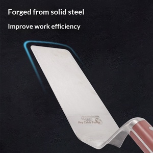 Stainless steel one-piece dish knife brick knife bricklayer mudboard <b>tool</b> bricklayer wall bricklayer trowel - Product Image 4