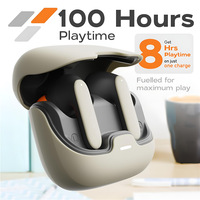 Écouteurs sans fil TWS 5.4 BT à très faible latence avec double microphone et suppression du bruit ENC, casque sans fil intra-auriculaire