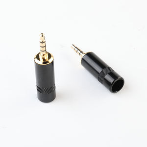 De alta calidad de metal 3,5mm 4 polos conector de audio Jack cable de auriculares - Product Image 3