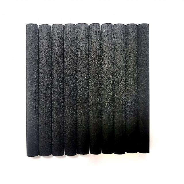 Заводская поставка, Ароматерапевтический автомобильный воздухоохладитель, ароматерапевтическая палочка, Полиэтиленовая палочка, черная губка, ароматерапевтическая палочка, губка