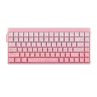 Teclado para Juegos AULA Hero84 HE US QWERTY con Cable, Retroiluminación RGB, 78 Teclas, 8KHz Polling, USB Tipo-C, Programable