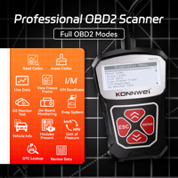 Lector de Códigos de Auto KW310, Herramienta de Diagnóstico OBD2 para Reiniciar la Luz de Advertencia del Motor, Monitor de Voltaje de Batería, Compatible con Personalización OEM