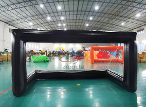 Équipement gonflable de <span class=keywords><strong>but</strong></span> de water-polo de jeu de football d'amusement de tirs de pénalité de vente d'usine - Product Image 4