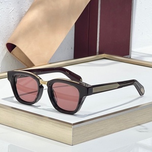 JMM <span class=keywords><strong>Jules</strong></span> 47-23-146 Lunettes de soleil pour hommes et femmes de qualité supérieure, lunettes de soleil de créateur, style punk classique, luxe, en acétate, UV400, avec boîte - Product Image 6