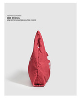 Sac à bandoulière en polyester pour femme, grande capacité, imperméable, sac fourre-tout de shopping, sac à main tendance avec chaîne, sac décontracté pour tous les jours, OEM ODM