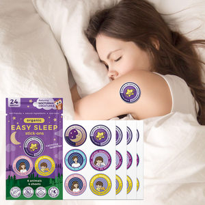Parches Orgánicos para Dormir con Aceite Esencial de Lavanda Calmante, Adhesivos, Ayuda para Dormir para Niños, Ingredientes Naturales, No Tóxicos, Sin Fármacos, 24 Parches - Product Image 1