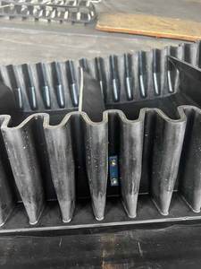 Eğimli dökme malzeme taşıma için Cleat desen ısıya dayanıklı kauçuk bant ile yanak konveyör bant - Product Image 6