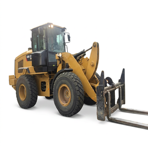 Chargeuse sur pneus d'occasion Cat 930k, chargeuse sur pneus d'occasion Caterpillar 930 936 avec fourche à bois - Product Image 1