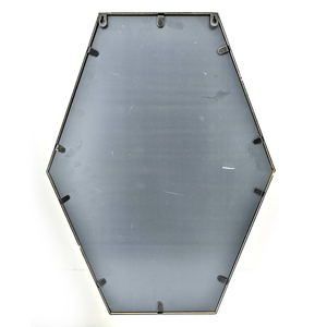 <span class=keywords><strong>Miroir</strong></span> <span class=keywords><strong>mural</strong></span> hexagonal en verre RH13002 pour décoration intérieure, dropshipping, décoration murale pour hôtel, salon, <span class=keywords><strong>miroir</strong></span> en <span class=keywords><strong>rotin</strong></span>, <span class=keywords><strong>miroir</strong></span> <span class=keywords><strong>mural</strong></span> en métal - Product Image 3