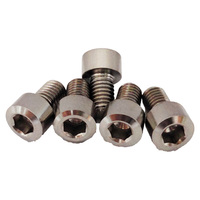 Baut Titanium GR5 M5*8mm Harga Pabrik Baut Kepala Bulat Hex Socket Laris Manis Sekrup Kepala Cap Hex Dalam
