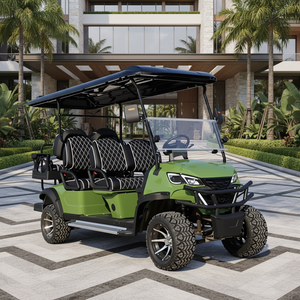 <span class=keywords><strong>Voiture</strong></span> de golf électrique tout-terrain 6 places avec batterie au lithium 3KW, véhicule électrique à énergie nouvelle - Product Image 3