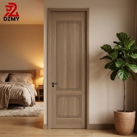 Pintu Kayu Modern Desain Modern untuk Hunian Rumah Villa Hotel Proyek Apartemen Rumah