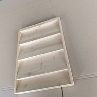 Étagère à épices extensible à double niveau en bois, organiseur de tiroir pour assaisonnements, pour le rangement dans les armoires de cuisine
