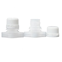 Capuchon de bec en plastique, ml, pochette de flacon étui Portable pour voyage, buse de fête, capuchon à vis en plastique