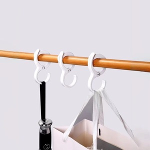 Gancho para Salchichas y <span class=keywords><strong>Embutidos</strong></span>, en Forma <span class=keywords><strong>de</strong></span> S, Tipo Tarjeta, Resistente al Viento, Antiadherente, Multifuncional, para Baño y Cocina - Product Image 1