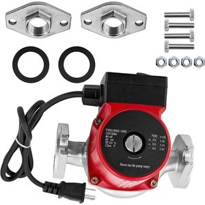 Lapvier Water Circulator Pump 1/2 Hp 115V Flange <b>Connection</b> 1/2 In For Radiant Floor Heating System - Product Image 5