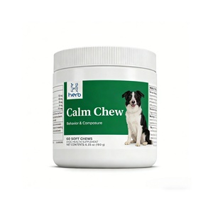 OEM/ODM Marca Privada Golosinas Masticables Suaves para Mascotas Perros Producto Calmante Orgánico de Manzanilla, Flor de la Pasión y Semillas de Cáñamo en Polvo - Product Image 1