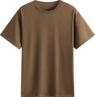 T-shirts vierges en coton 100% de 180 g/m² pour l'été, personnalisables avec logo, grandes tailles pour hommes