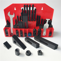 Fraiseuse ensembles de serrage M10 fraiseuse outil combinaison plateau moule pièces 58 pièces kit de serrage