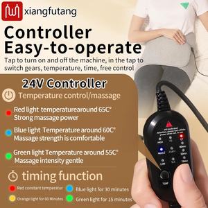 Lumière rouge intelligente chauffant taille compresse chaude masseur Vibration lombaire orthèse ceinture Massage du dos soulagement de la douleur soins Circulation sanguine - Product Image 6