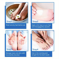 Crème de massage à l'huile de lavande et à l'urée, marque privée OEM, pour adoucir et hydrater les talons gercés, les mains sèches, les coudes exfoliés et les genoux rugueux