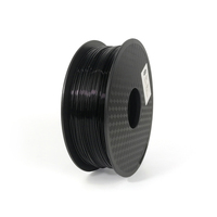 Filament d'imprimante 3D HELLO3D HIPS 1,75 mm Noir Matériau FDM Plastique haute résistance Température d'impression 240°C Service de moulage