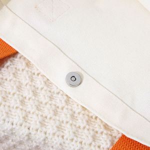 Sac fourre-tout en toile vierge avec fermeture éclair, promotionnel OEM, sac à bandoulière pour étudiant avec logo personnalisé, sac à main de rangement polyvalent - Product Image 2