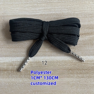 Spot 1cm polyester <span class=keywords><strong>sergé</strong></span> corde imprimé lettre métal tête corde tressée mode sportswear chapeau corde pantalon - Product Image 3