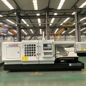 Sino CNC機械重厚水平CNC旋盤機CK6185E CK6180フラットベッドシングルスピンドル多機能 - Product Image 1