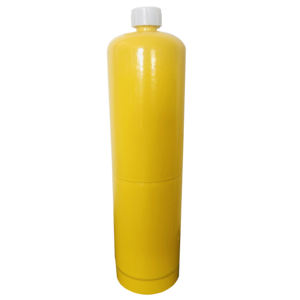 Botella de <span class=keywords><strong>Gas</strong></span> <span class=keywords><strong>R134a</strong></span> Vacía con Válvula y Rosca CGA600, Certificada - Product Image 1